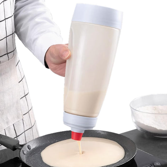 Pancake Batter Dispenser, 1000ml Pancake Squeeze Dispenser