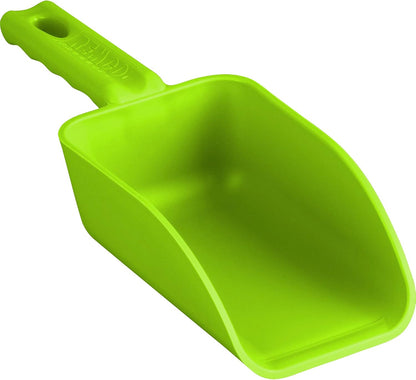 Vikan Remco 630077 Color-Coded Plastic Hand Scoop - BPA-Free Food-Safe Kitchen Utensils, Restaurant and Food Service Supplies, 16 oz, Lime