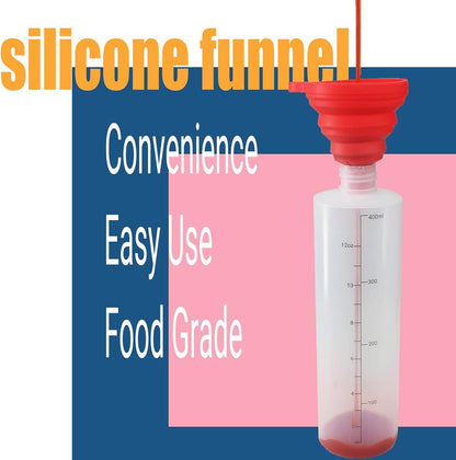 32 oz / 1000 ml Plastic Squeeze Bottles 3-Hole