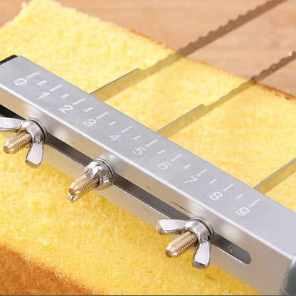 Large Adjustable 3 Blades Cake Cutter Interlayer Cake Slicer DIY Household Tools Leveler Stainless Cut Saw