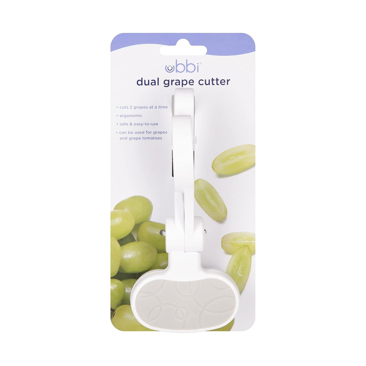 Ubbi Dual Grape Cutter for Toddlers & Kids