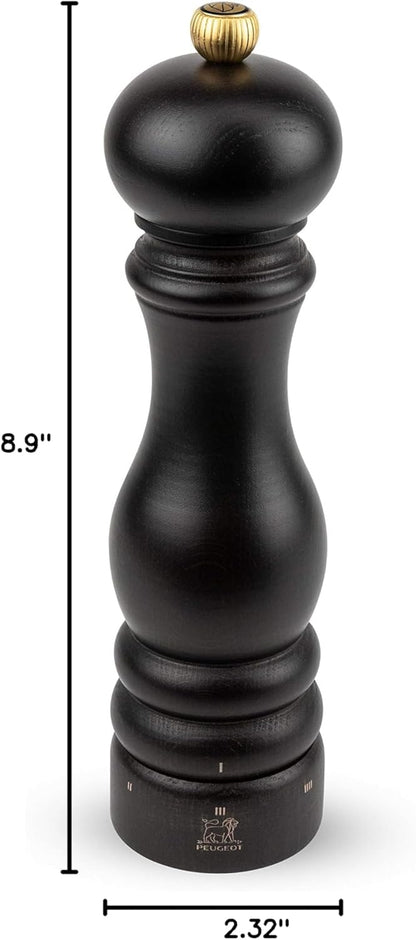 Peugeot Paris Pepper Mill, u'Select, 9 in, Chocolate, PEFC Beech Wood