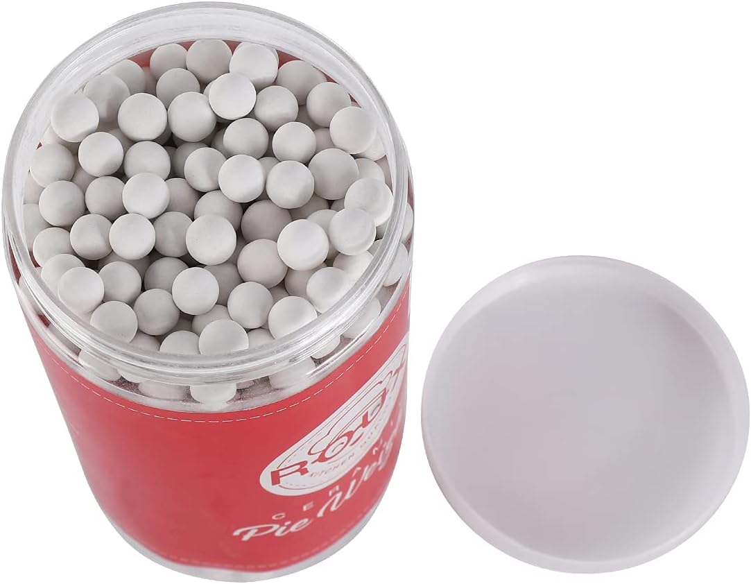 Ceramic Pie Weights for Blind Baking Crust, Reusable Beans, 2.2 Pounds 10mm