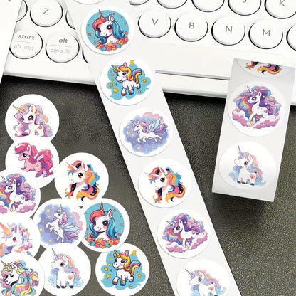 100-Pack Removable Freezer Labels, Waterproof Food Storage Stickers for Date & Contents Marking - Colors B
