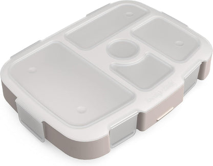 Bentgo® Kids Prints Tray with Transparent Cover - Reusable, BPA-Free, 5-Compartment Meal Prep Container with Built-In Portion Control for Healthy Meals At Home & On the Go (Mermaids in the Sea)