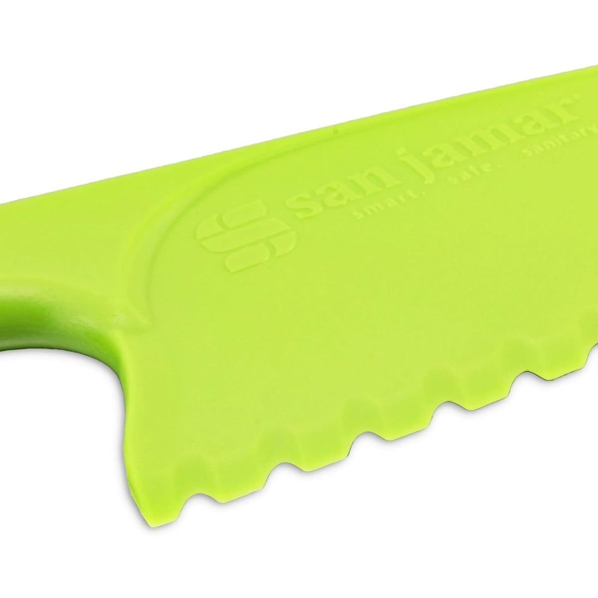 San Jamar Lettuce Knife,Green,12" L,Plastic,4" W LK200W - 1 Each