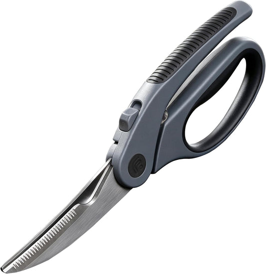 Linoroso Poultry Shears with Magnetic Holder Kitchen Shears Heavy Duty