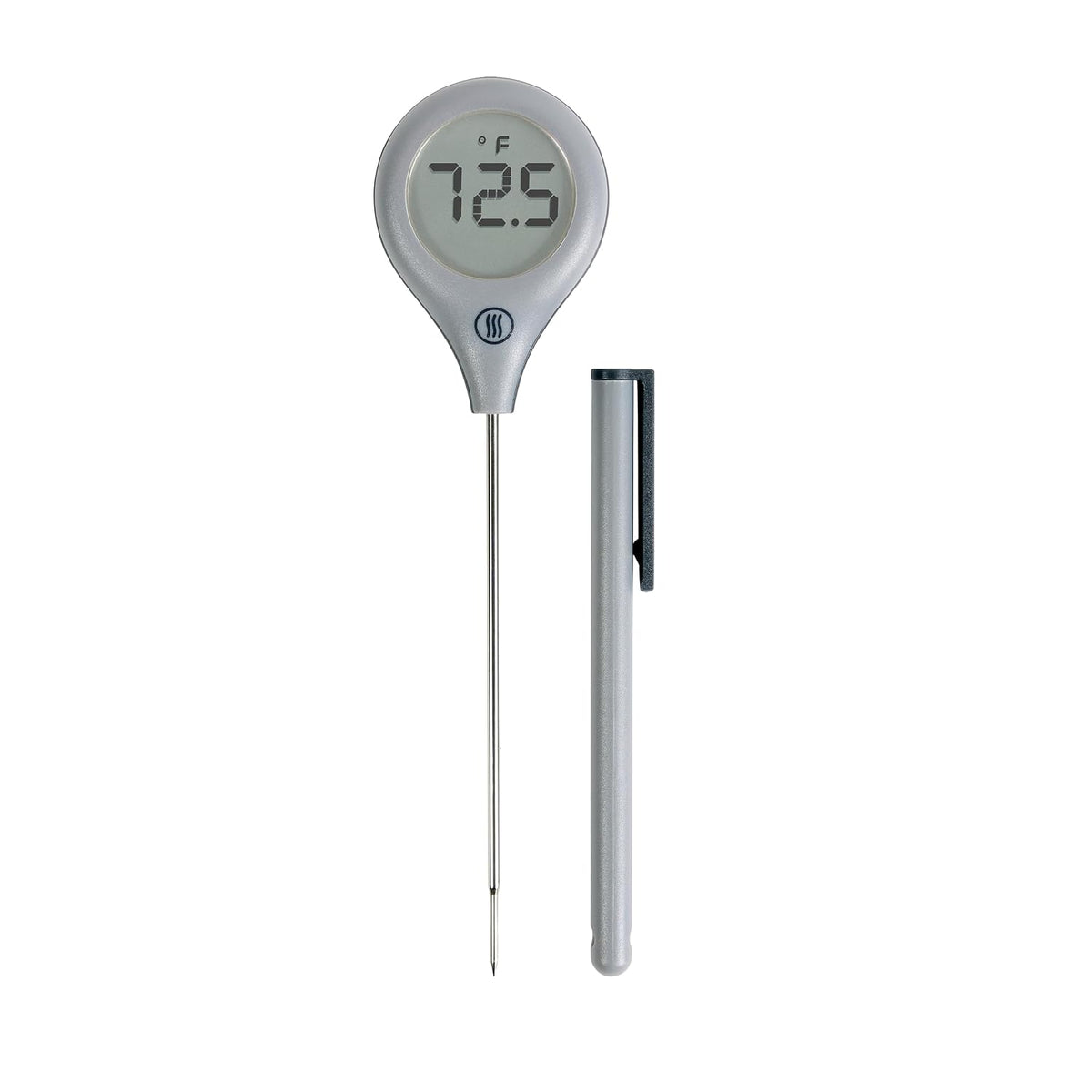 ThermoWorks ThermoPop 2 — Best Value Instant Read Thermometer - Cayenne Pepper Red