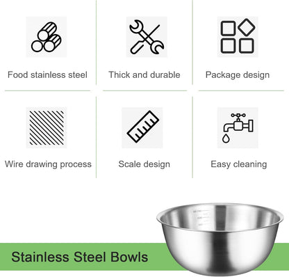 Stainless Steel Bowls 304 Metal Lightweight Unbreakable Dinner Bowls Set Non-Toxin Dishwasher Safe BPA Free and Healthy (8 Pack 24Oz) ﻿