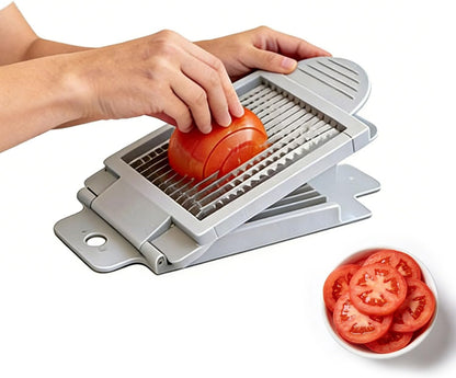 Stainless steel Tomato Slicer Tool Vegetable Slicer for Kitchen 15 Blades