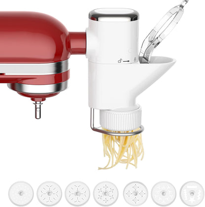 HOZODO Gourmet Pasta Press Attachment for KitchenAid Stand Mixers