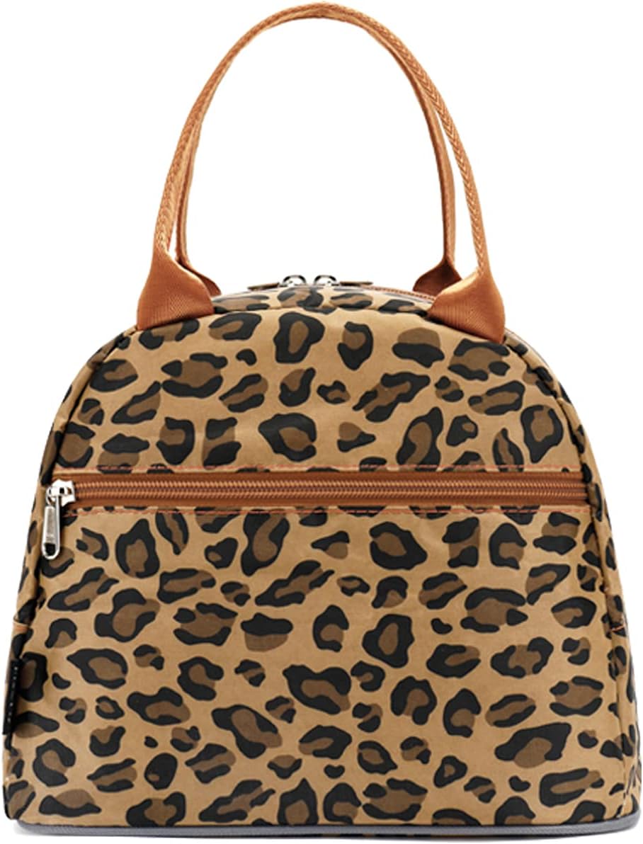 FlowFly Insulated Lunch Cooler Bag - Tote Bag Organizer for Women/Men, Black - Colors A