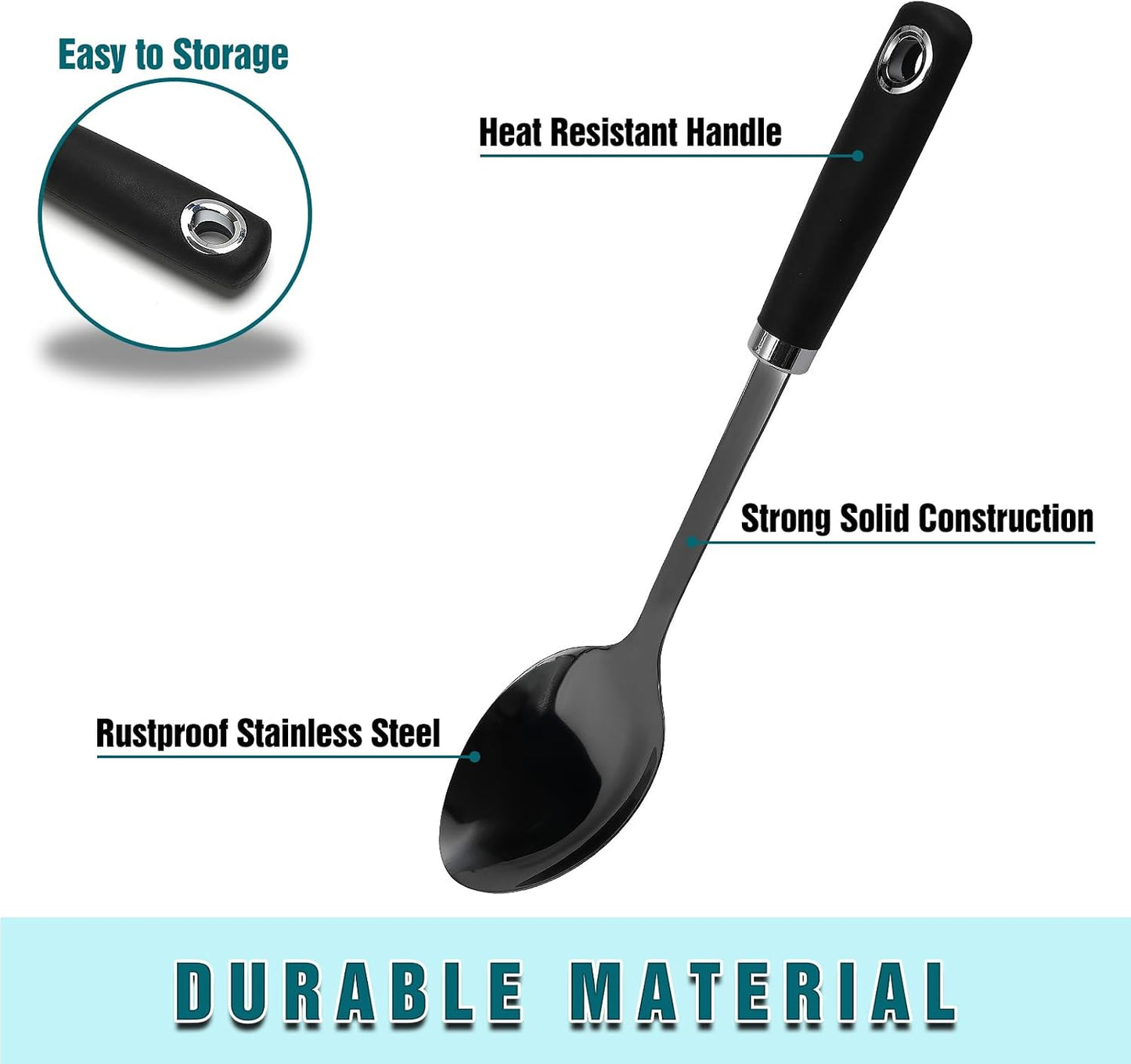 Stainless Steel Slotted Turner Spatula, Thin Edge Turner, Silver | Thin-edge Metal Spatula for Cast Iron and Stainless Steel Pans; Flips Eggs, Pancakes Burgers; Dishwasher Safe