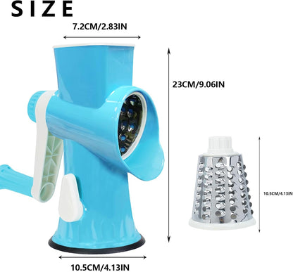 Rotary Cheese Grater with Handle-Versatile Cheese Grater