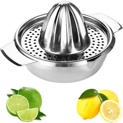Stainless Steel Fruit Lemon Juicer,Manual Juicers Fruit Hand Squeezer For Kitchen Tool