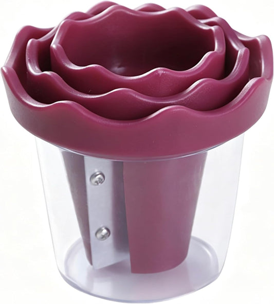 Manual Vegetable Spiralizer and Curler for Rose Flower for Carrot Cucumber