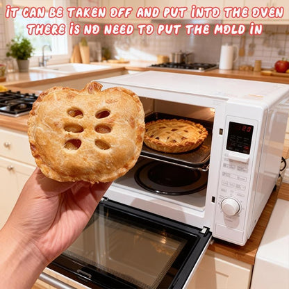 Mini Pie Molds, One-Handed Hand Pie Maker, 3-Shape Cookie & Pastry Press