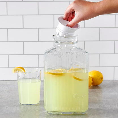 Anchor Hocking Heritage Hill Glass Drink Dispenser, 2 Gallon