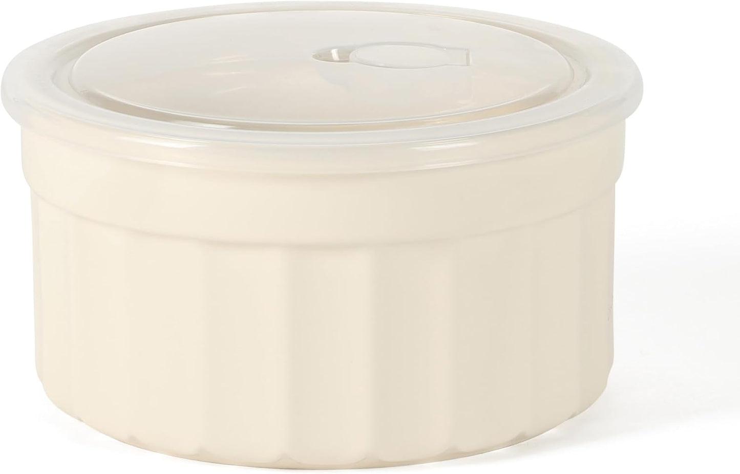 Martha Stewart Shadowbrook 5-Piece Borosilicate Glass Storage Container Set – Airtight Locking Lids, 21.6 oz Meal Prep, Leftover & Lunch Containers, Microwave, Oven & Dishwasher Safe