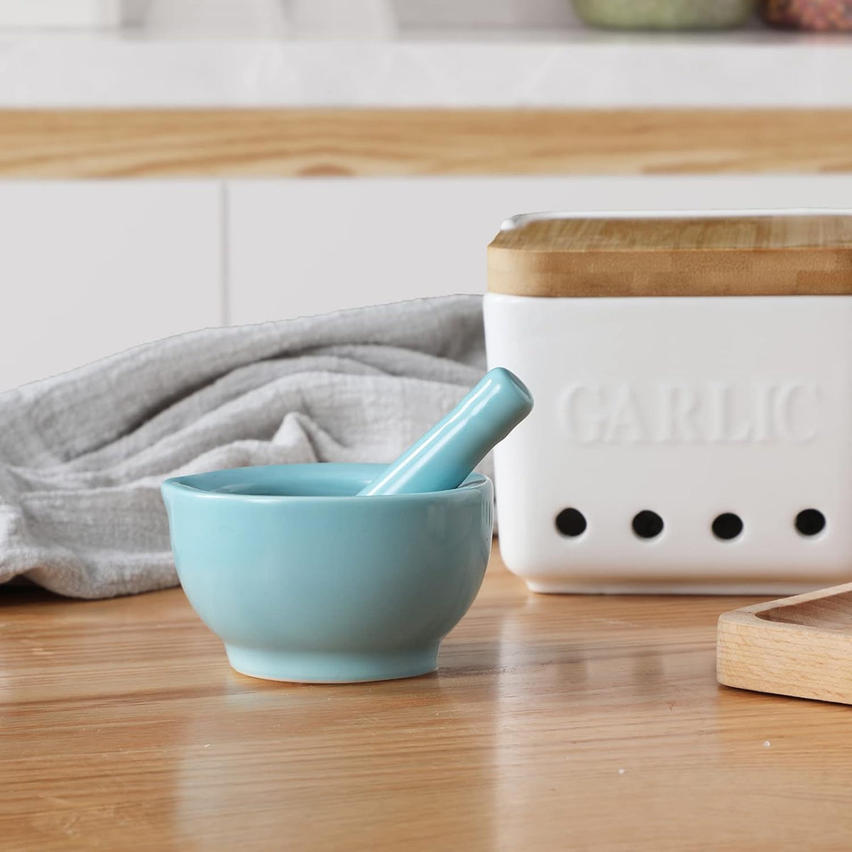 ONTUBE Mortar and Pestle Set (3.2 Inch)