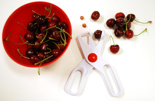 Norpro Deluxe Cherry and Olive Corer, 8in/20cm, White