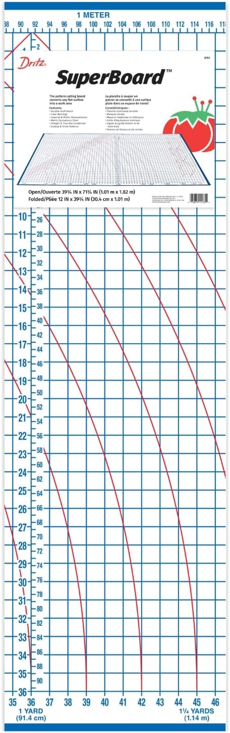 Dritz Superboard Folding Cutting Board 39" x 71"