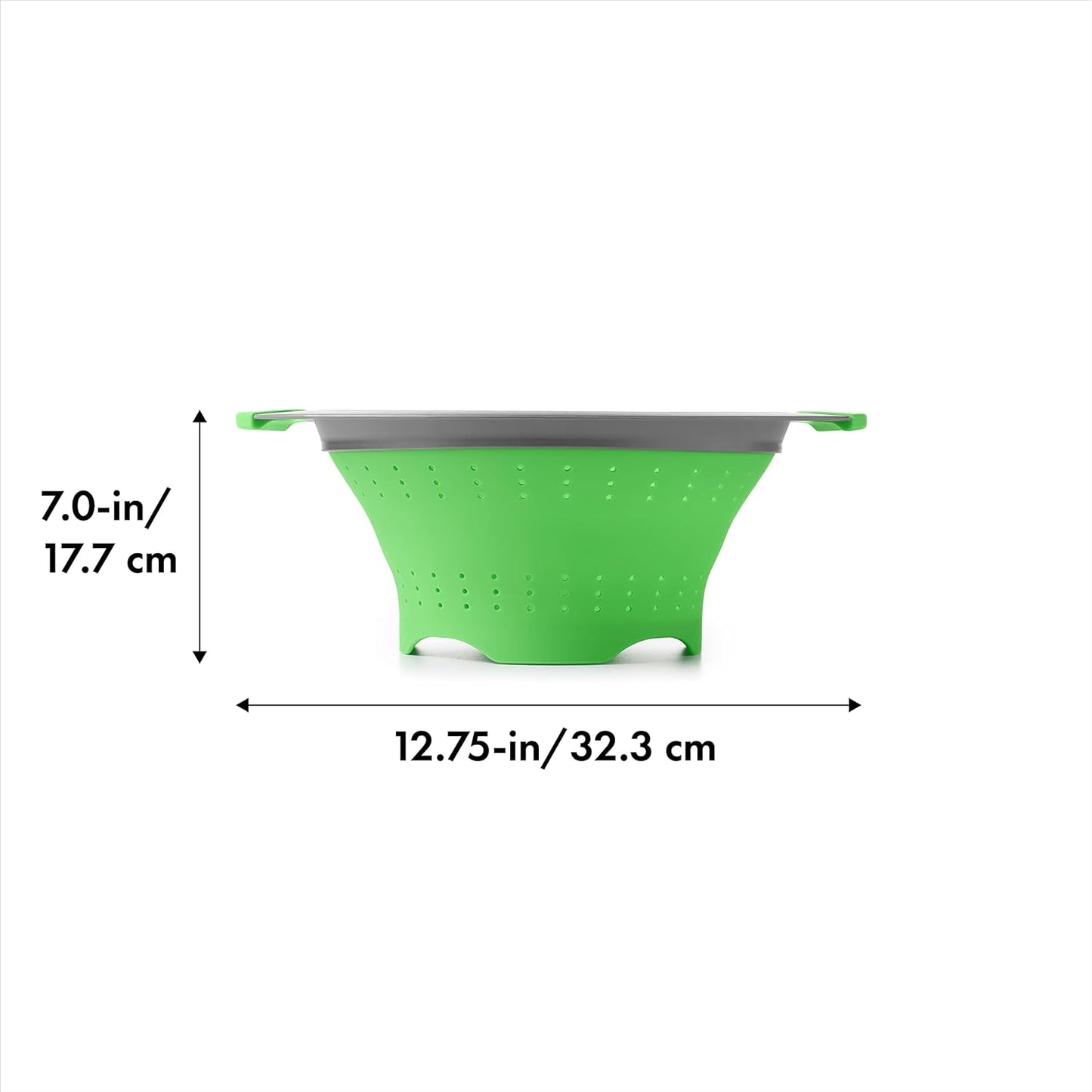 OXO Collapsible Colander, 3.5 quart, Green