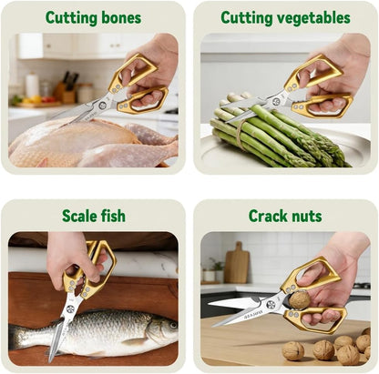 Kitchen Scissors for Food All Purpose Cooking Shears for Meat