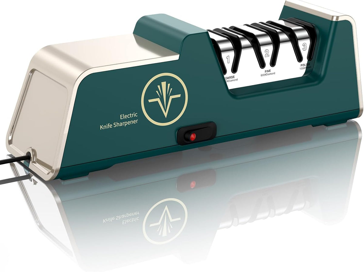 VIDOME Professional 3-Stage Electric Knife Sharpener