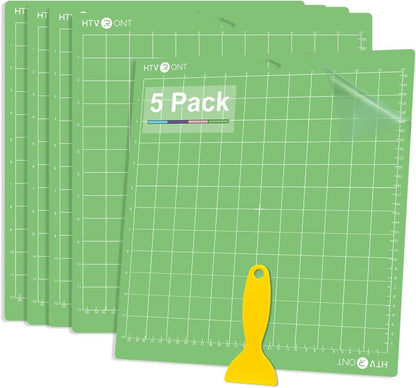 HTVRONT Cutting Mats 12x12, Compatible with Cricut Maker/Explore
