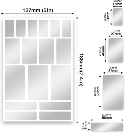 JIEHENG 170Pcs Black Removable Labels for Jars,for Storage Bins,for Food Containers with 2 Liquid Chalk Marker(Black)