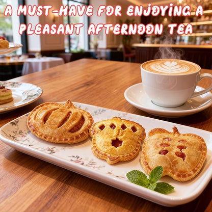 Mini Pie Molds, One-Handed Hand Pie Maker, 3-Shape Cookie & Pastry Press