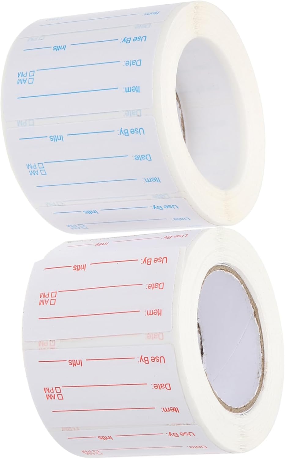 OSALADI 2pcs Removable Food Storage Labels Waterproof Date Stickers for Kitchen Containers Date Stickers for Freezer and Refrigerator
