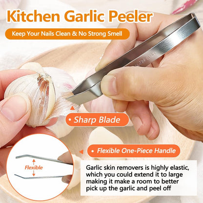 Electric Garlic Chopper, Upgrade 6 Blades, 320ML Wireless Food Processor, Mini Grinder for Kitchen,Mashing Nuts Chili Onion Minced Meat and Spices USB Rechargeable