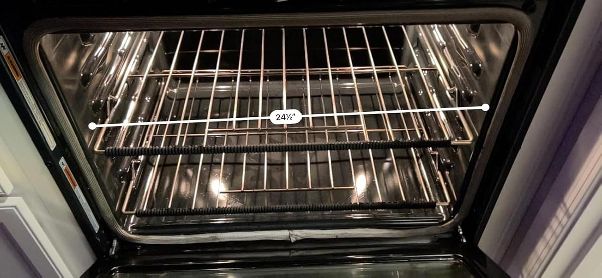 Extra Long 22 inch Silicone Oven Rack Shields Guards Oven Rack Protectors Prevents Hand and Arm Burns, Heat Resistant,Silicone, 2pcs,Gray