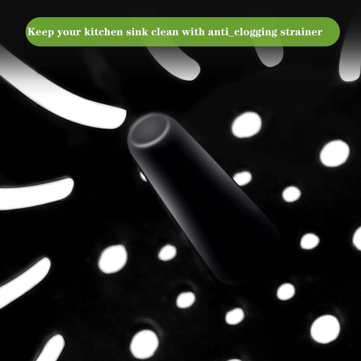 Kitchen Sink Strainer, Upgraded Silicone Sink Drain Strainer
