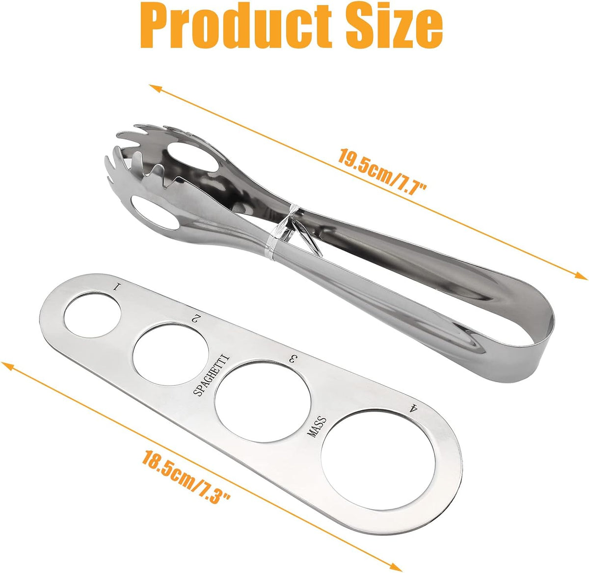Spaghetti Server Set, Stainless Steel