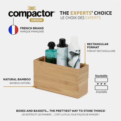 Compactor Osaka Organizer - Nature Collection, Size M | Eco-Friendly Bamboo Storage Solution