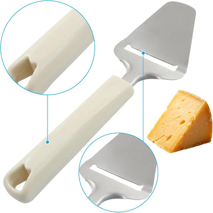Non-Stick Cheese Slicer, Stainless Steel, Green