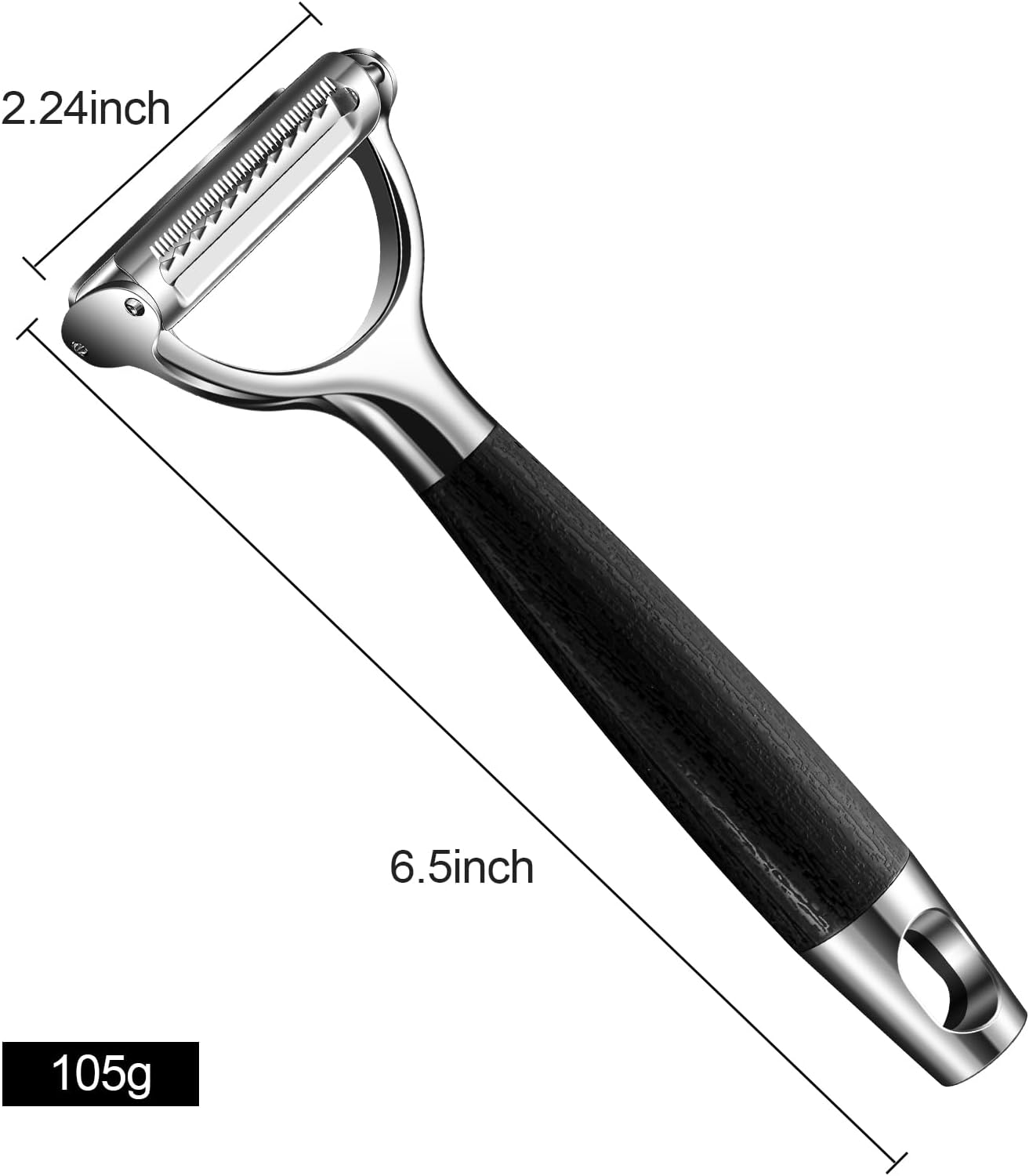 Multifunctional Vegetable Julienne Peeler | For Kitchen, Camping, Travel，commercial，multi function utilitarian peeler