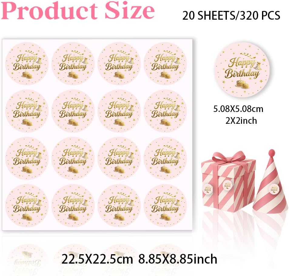 320 Pcs Date Label Stickers, Fresh Color Scheme Sticker Removable Food Labels Self-Adhesive Practical Stickers for Bottle Refrigerator Container