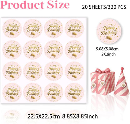 320 Pcs Date Label Stickers, Fresh Color Scheme Sticker Removable Food Labels Self-Adhesive Practical Stickers for Bottle Refrigerator Container