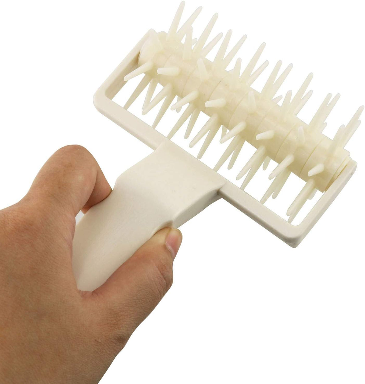 Tegg Pizza Roller Plastic Pizza Pastry Baking Dough Roller Docker Dough Bubble killer
