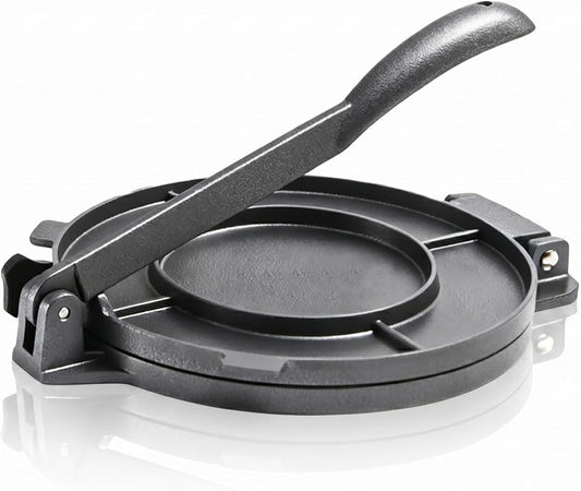 Tortilla Press 8 Inch – Aluminum Quesadilla Maker for Kitchen