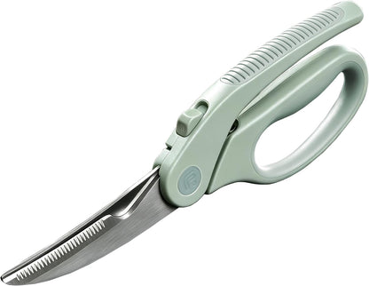 Linoroso Poultry Shears with Magnetic Holder Kitchen Shears Heavy Duty