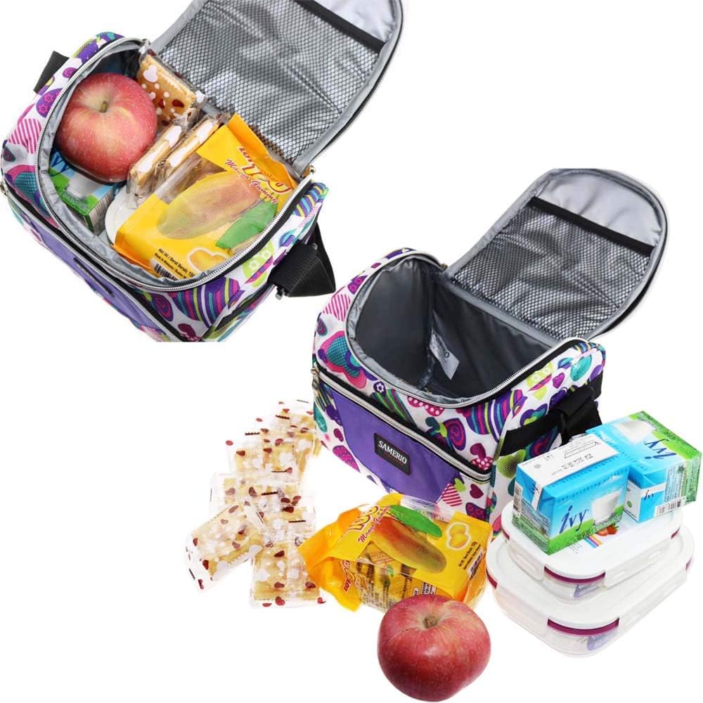 Lunch Bag for Kids Coole Lunch Box Tote for Women Girls Boys Children Student Insulated Bento Bag for School Work Picnic Outdoor Activities