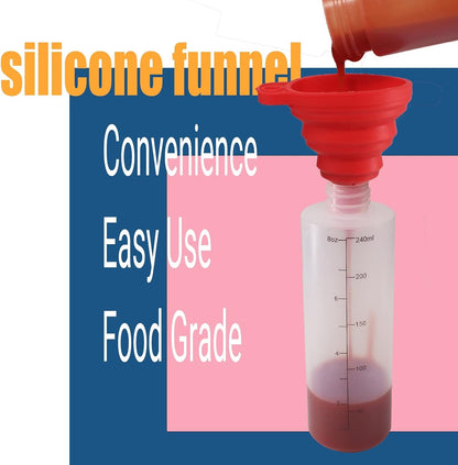 32 oz / 1000 ml Plastic Squeeze Bottles 3-Hole