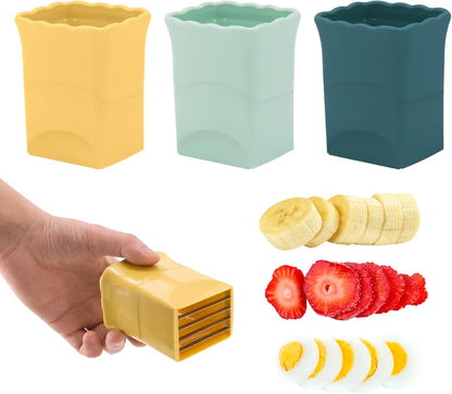 CEHNCEH Fruit Slicer Cup Strawberry Hard-Boiled Egg