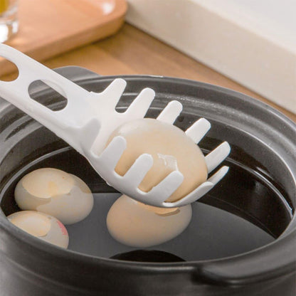 Daycount® Spaghetti Server Measuring Tool Noodle Serving Spoon Egg Yolks separator Drains, Plastic Multipurpose Kitchen Utensils