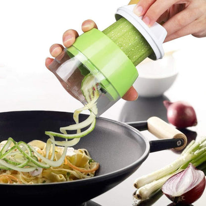 Vegetable Spiralizer Cutter, Manual Spiral Slicer Veggie Spiralizer